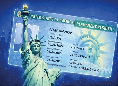 Розыгрыш лотереи Green Card